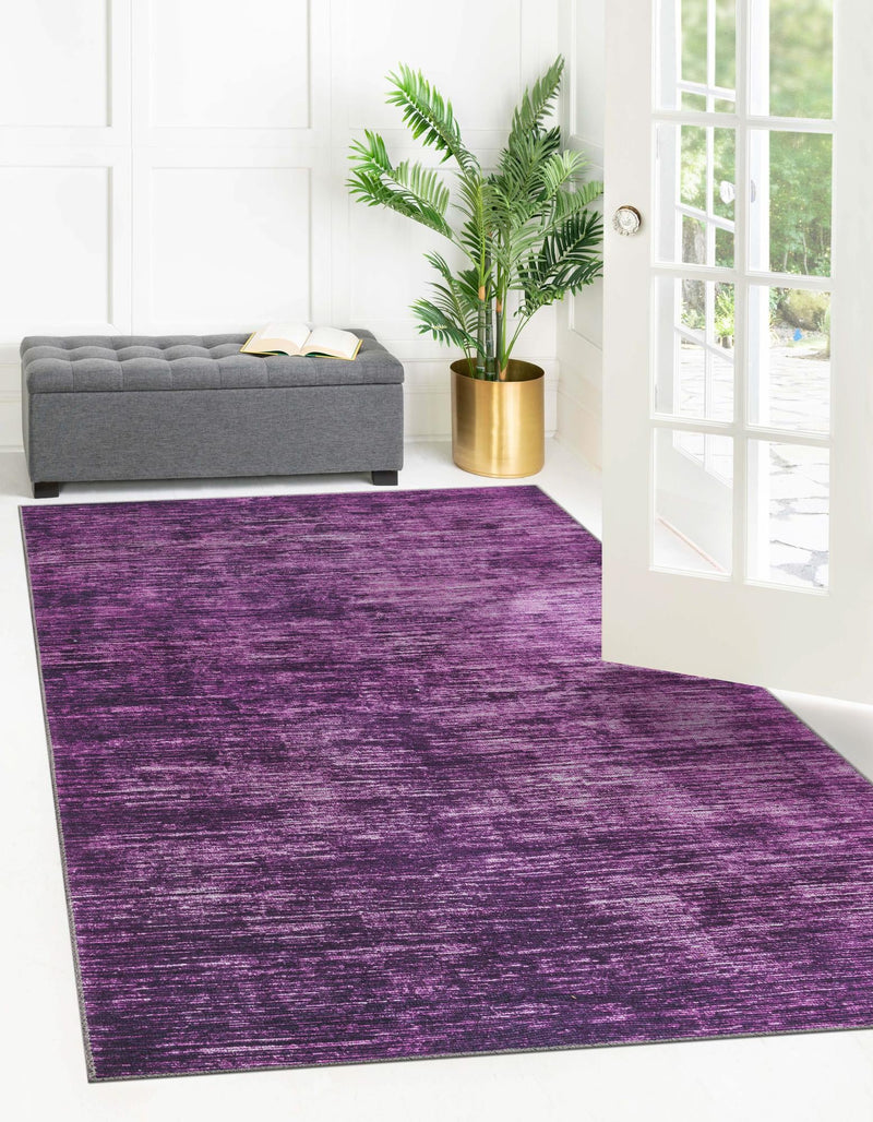 Sahara Essence Collection Area Rug - Oasis (Purple) Rectangle Purple  lifestyle 2