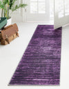 Sahara Essence Collection Area Rug - Oasis (Purple) Runner Purple  lifestyle 21
