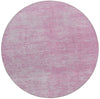 Sahara Essence Collection Area Rug - Oasis (Pink) Round Pink  lifestyle 17