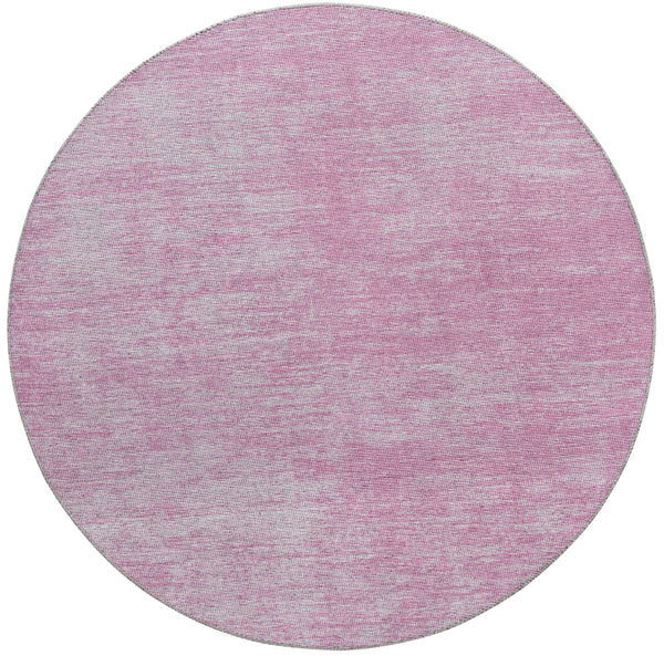 Sahara Essence Collection Area Rug - Oasis (Pink) Round Pink  lifestyle 17