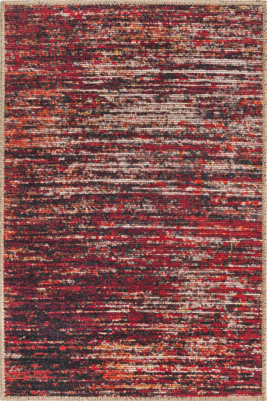 Sahara Essence Collection Area Rug - Oasis (Rust Red) Rectangle Rust Red Main