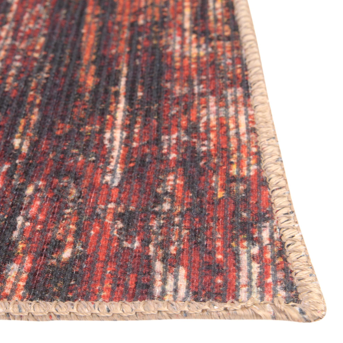 Sahara Essence Collection Area Rug - Oasis (Rust Red) Rectangle Rust Red  lifestyle 6