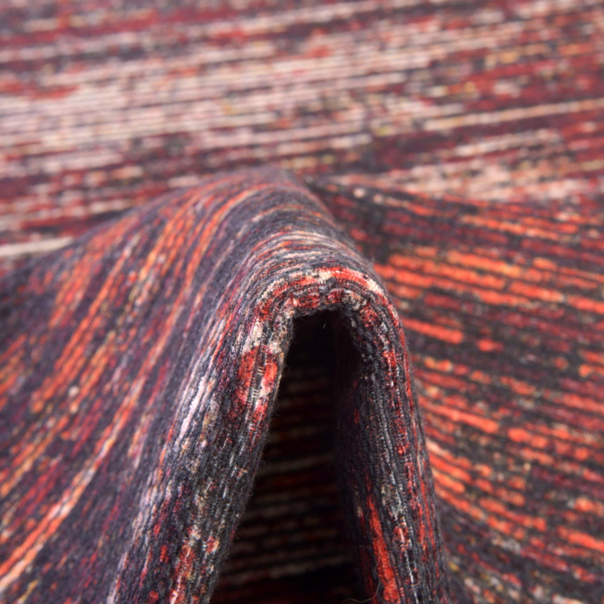 Sahara Essence Collection Area Rug - Oasis (Rust Red) Rectangle Rust Red  lifestyle 7