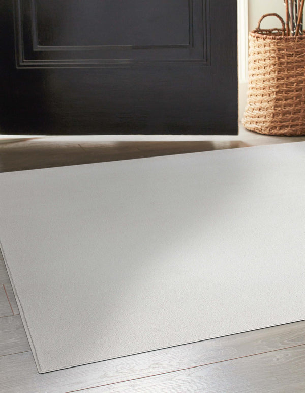Everyday Elegance Collection Area Rug - Serenity (Cloud Gray) Square Cloud Gray  lifestyle 17