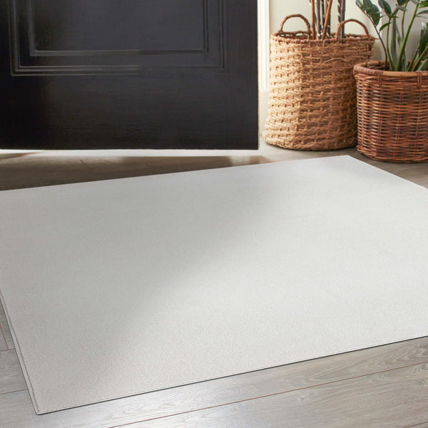 Everyday Elegance Collection Area Rug - Serenity (Cloud Gray) Square Cloud Gray  lifestyle 41