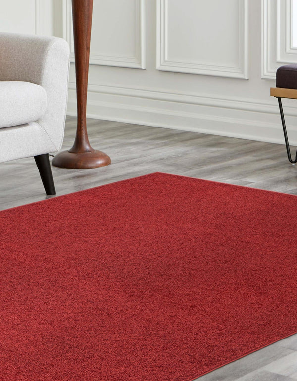 Everyday Elegance Collection Area Rug - Serenity (Garnet red) Rectangle Garnet red  lifestyle 2