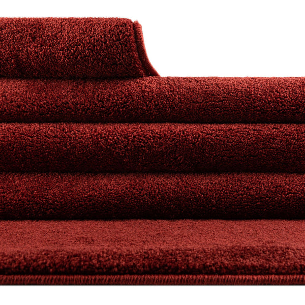 Everyday Elegance Collection Area Rug - Serenity (Garnet red) Rectangle Garnet red  lifestyle 12
