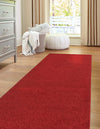 Everyday Elegance Collection Area Rug - Serenity (Garnet red) Runner Garnet red  lifestyle 18