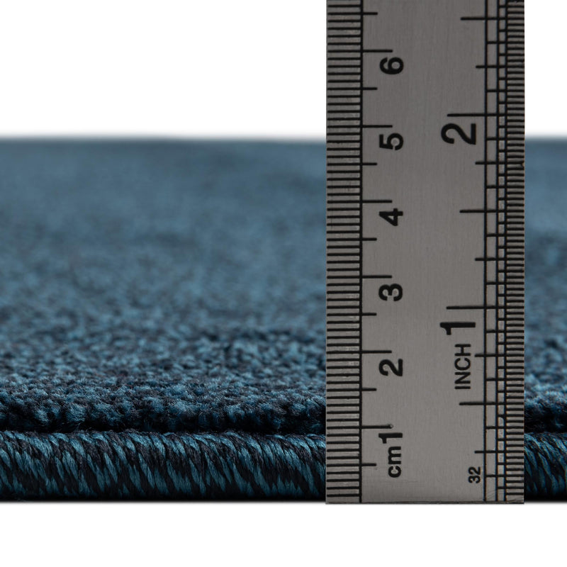 Everyday Elegance Collection Area Rug - Serenity (Navy Blue) Rectangle Navy Blue  lifestyle 3
