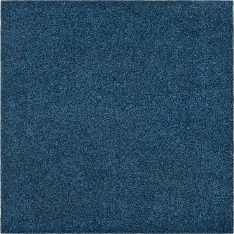 Everyday Elegance Collection Area Rug - Serenity (Navy Blue) Square Navy Blue  lifestyle 15