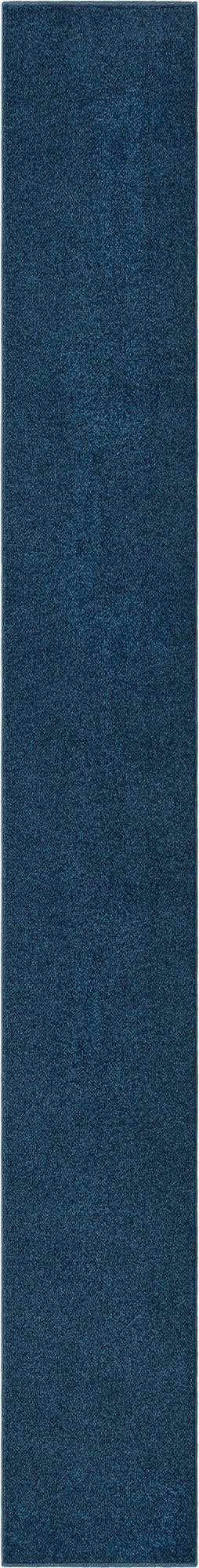 Everyday Elegance Collection Area Rug - Serenity (Navy Blue) Runner Navy Blue  lifestyle 16