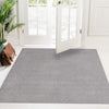 Everyday Elegance Collection Area Rug - Serenity (Pebble Gray) Square Pebble Gray  lifestyle 39