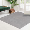 Everyday Elegance Collection Area Rug - Serenity (Pebble Gray) Square Pebble Gray  lifestyle 41