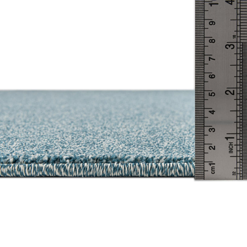 Everyday Elegance Collection Area Rug - Serenity (Santorini Blue) Rectangle Santorini Blue  lifestyle 3