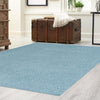 Everyday Elegance Collection Area Rug - Serenity (Santorini Blue) Rectangle Santorini Blue  lifestyle 14