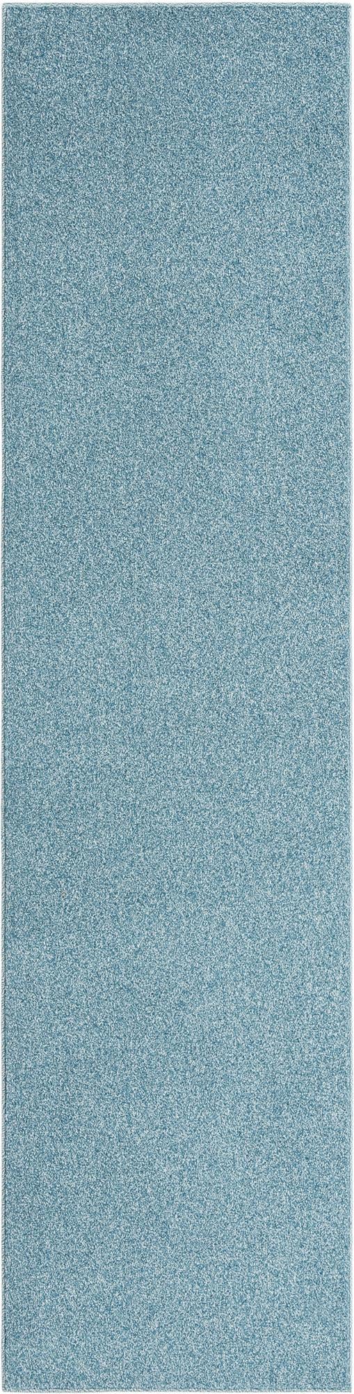 Everyday Elegance Collection Area Rug - Serenity (Santorini Blue) Runner Santorini Blue  lifestyle 16