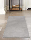 Everyday Elegance Collection Area Rug - Serenity (Smoke Gray) Runner Smoke Gray  lifestyle 18