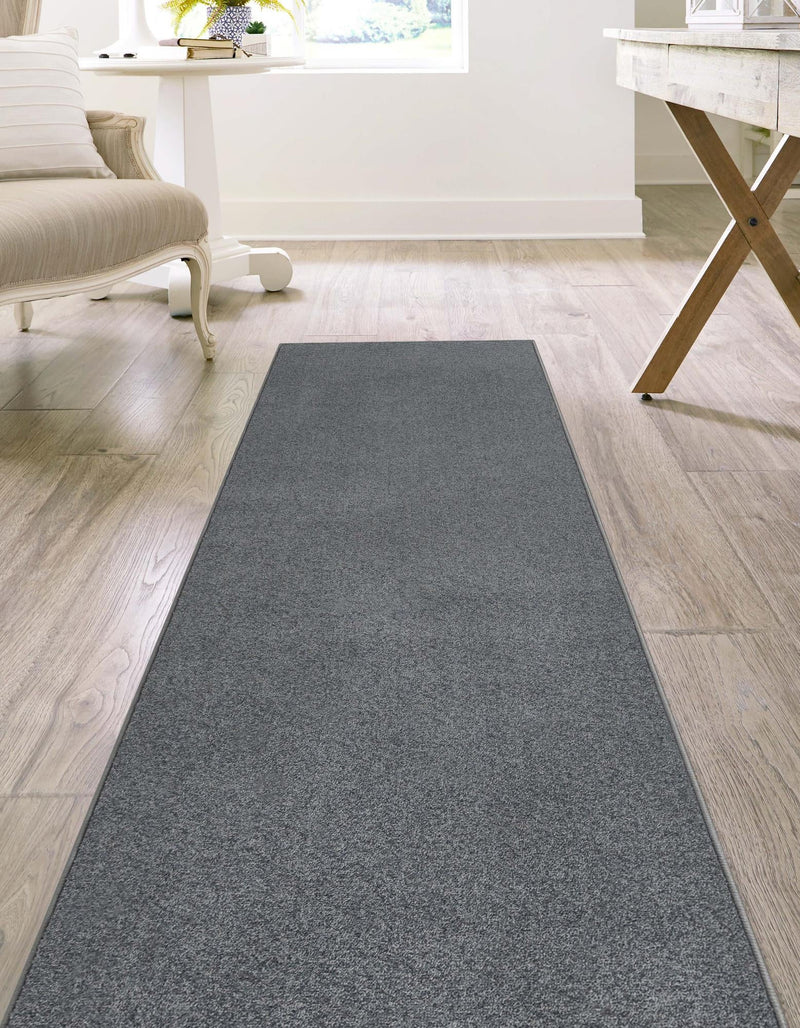 Everyday Elegance Collection Area Rug - Serenity (Storm Gray) Runner Storm Gray  lifestyle 18
