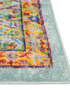 Caribbean Cove Collection Area Rug -  Tobago Octagon Aqua  lifestyle 83