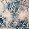 Celestial Haven Collection Area Rug -  Galaxy Square Navy Blue  lifestyle 28