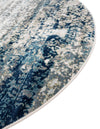 Celestial Haven Collection Area Rug -  Comet Oval Navy Blue  lifestyle 77