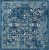 Copenhagen Dahlia Collection Area Rug -  Nørrebro Square Navy Blue  lifestyle 46