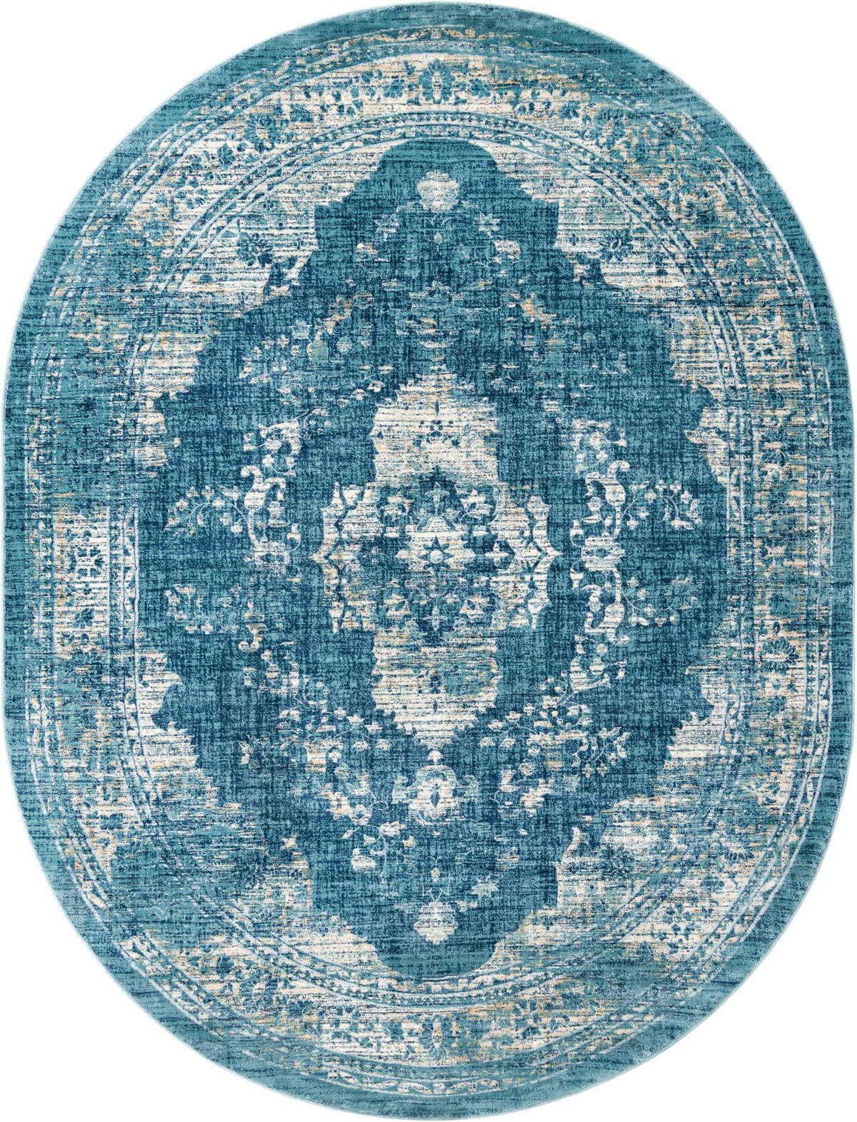 Copenhagen Dahlia Collection Area Rug -  Tårnby Oval Navy Blue  lifestyle 27
