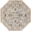 Copenhagen Dahlia Collection Area Rug -  Nørrebro Octagon Beige  lifestyle 51