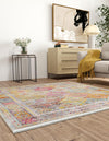 Caribbean Breeze Collection Area Rug -  Grenada Square Multi  lifestyle 19