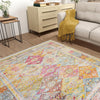Caribbean Breeze Collection Area Rug -  Grenada Square Multi  lifestyle 43