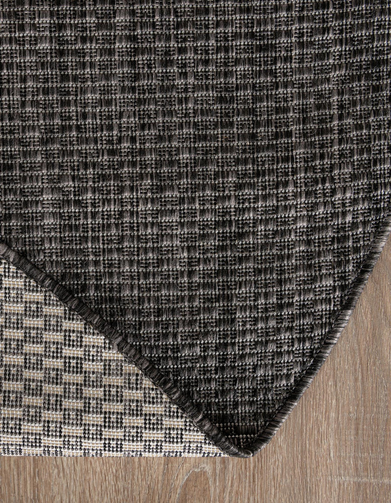 Seaside Serenity Collection Area Rug - Veranda (Black) Hearth Black  lifestyle 26