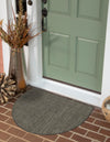 Patio Perfection Collection Area Rug - Veranda (Black) Hearth Black  lifestyle 0