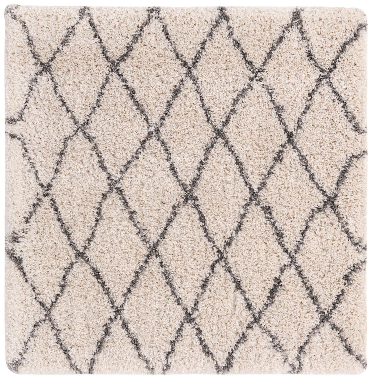 Casablanca Comfort Collection Area Rug -  Tangier Square Pure Ivory  lifestyle 49