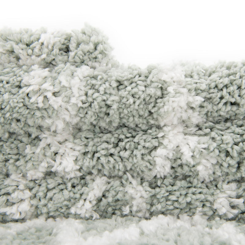 Casablanca Comfort Collection Area Rug -  Tangier Rectangle White Cyan  lifestyle 44