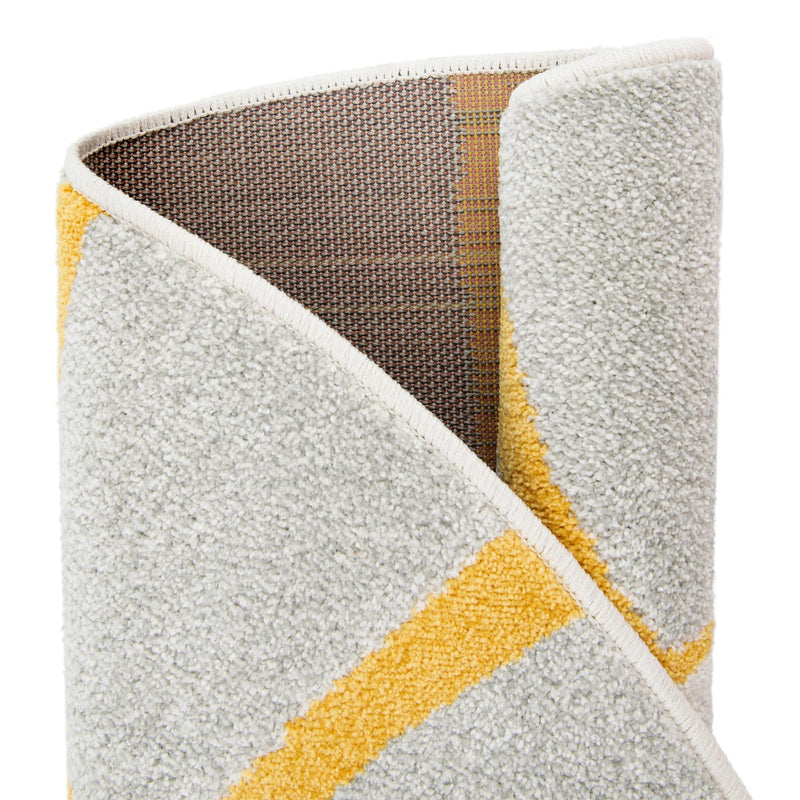 Playful Patterns Collection Area Rug -  Twirl Round Gray  lifestyle 10