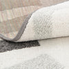 Playful Patterns Collection Area Rug -  Riddle Round Gray  lifestyle 10