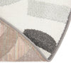 Playful Patterns Collection Area Rug -  Riddle Round Gray  lifestyle 14