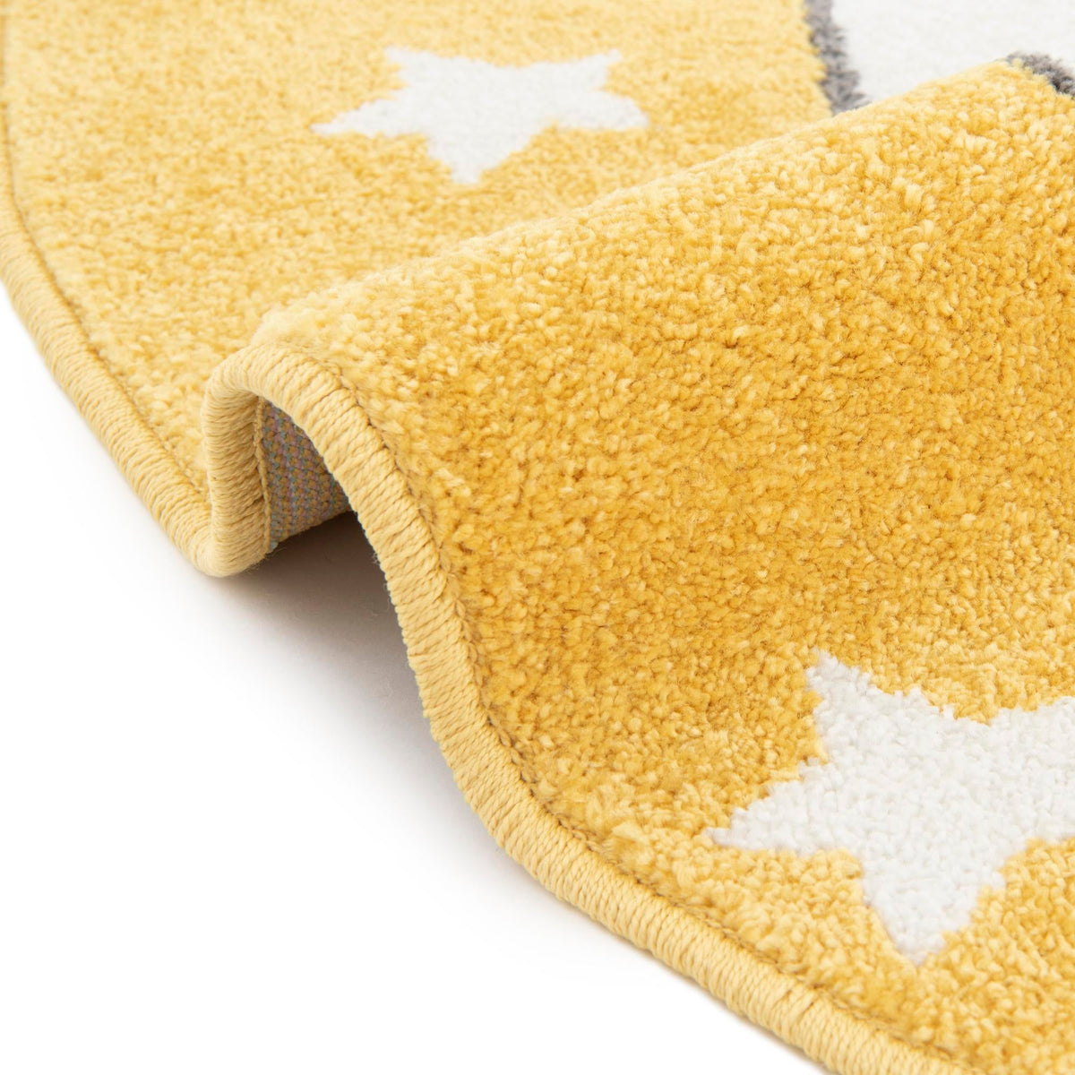 Playful Patterns Collection Area Rug -  Enchant Round Yellow  lifestyle 9