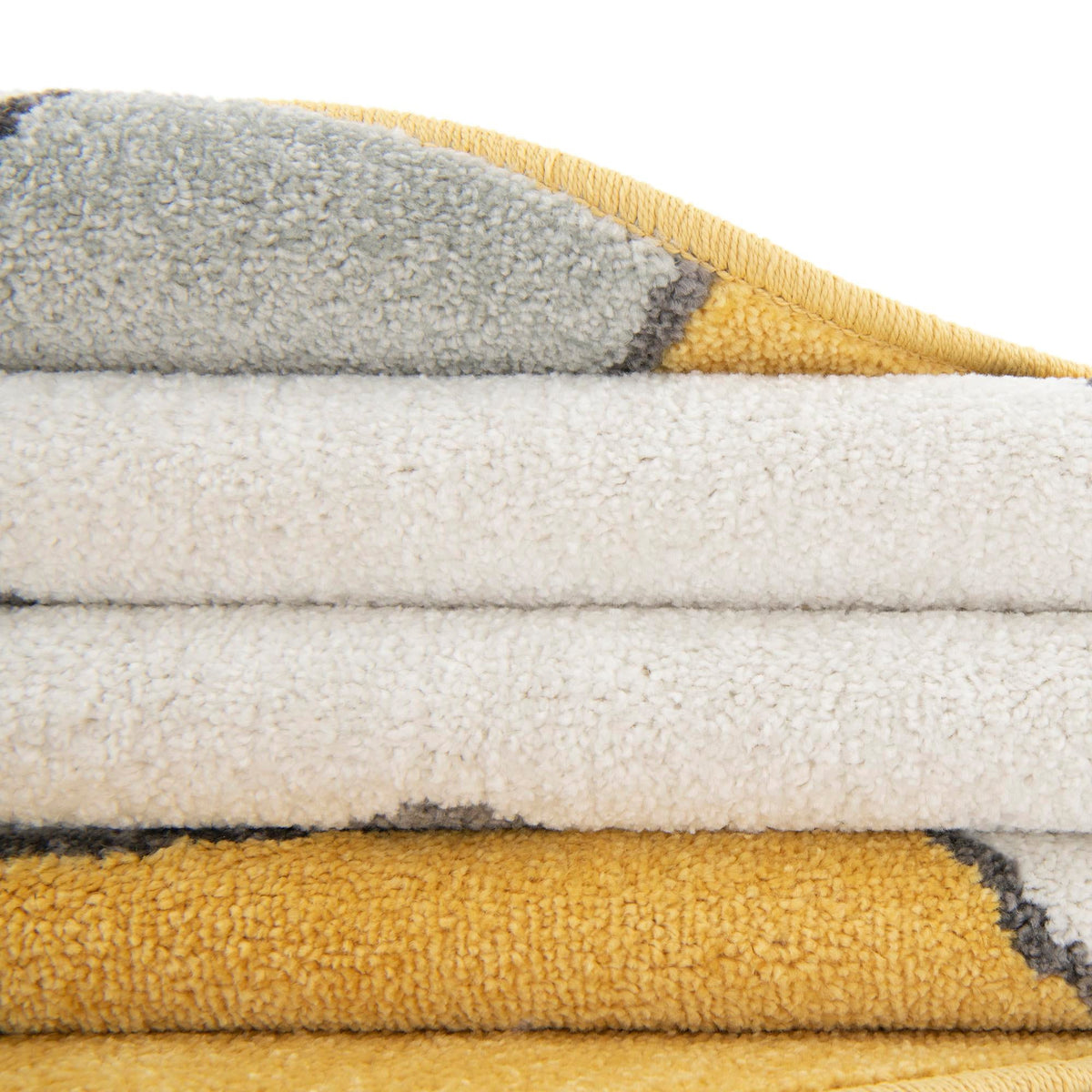 Playful Patterns Collection Area Rug -  Enchant Round Yellow  lifestyle 13