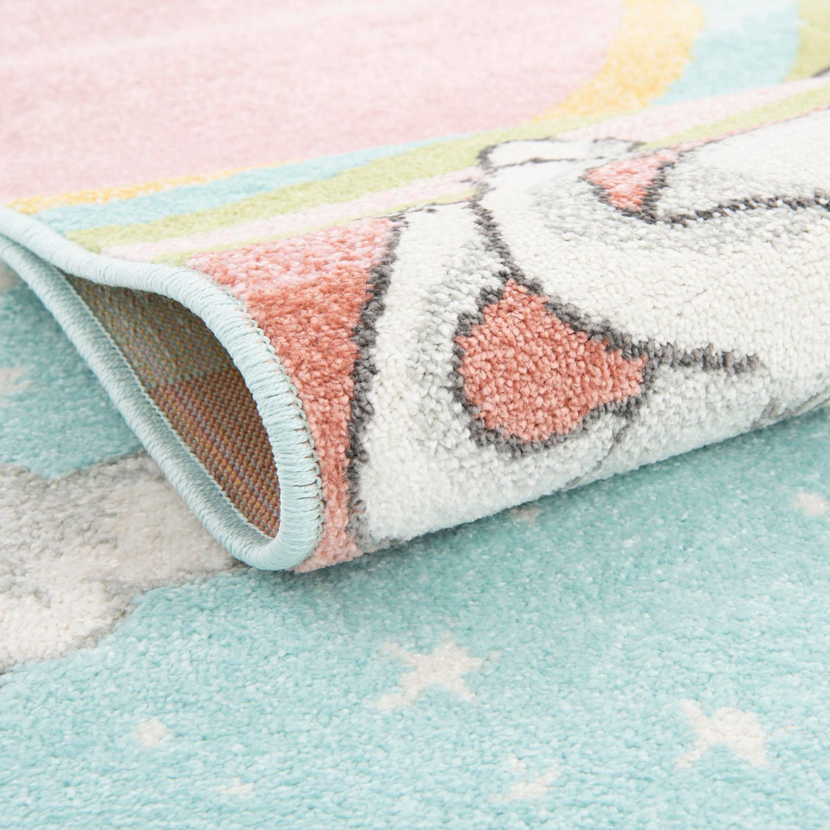 Playful Patterns Collection Area Rug -  Carnival Rectangle Multi  lifestyle 5