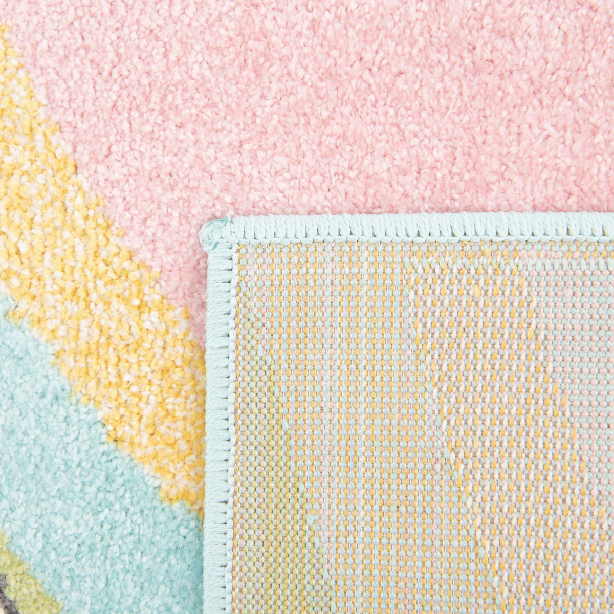 Playful Patterns Collection Area Rug -  Carnival Rectangle Multi  lifestyle 8