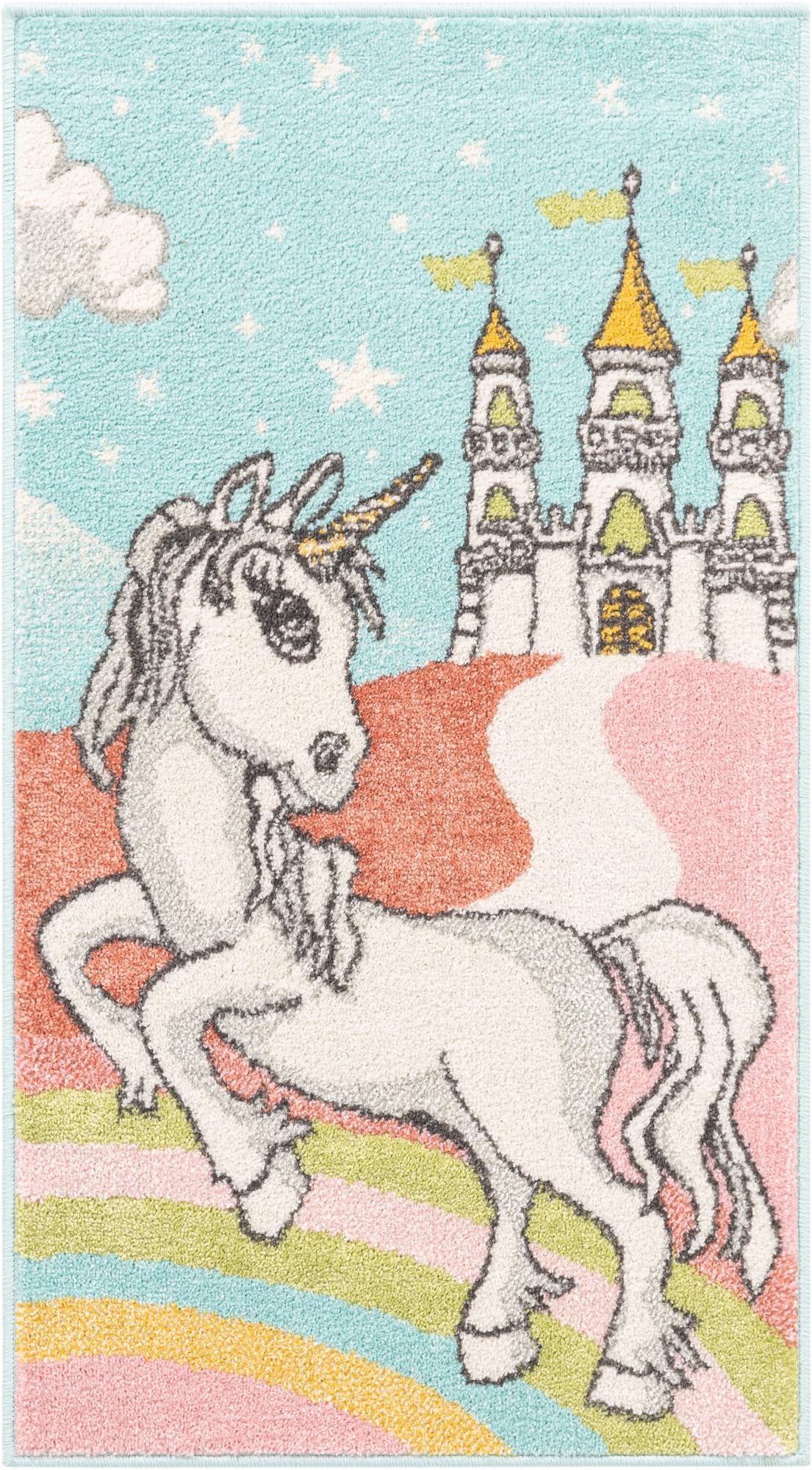 Playful Patterns Collection Area Rug -  Carnival Runner Multi  lifestyle 16