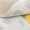 Playful Patterns Collection Area Rug -  Doodle Round Gray  lifestyle 5