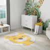 Playful Patterns Collection Area Rug -  Doodle Round Gray  lifestyle 14