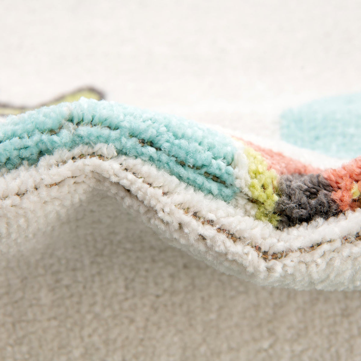 Playful Patterns Collection Area Rug -  Splatter Rectangle Multi  lifestyle 7