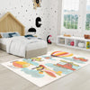 Playful Patterns Collection Area Rug -  Splatter Rectangle Multi  lifestyle 15