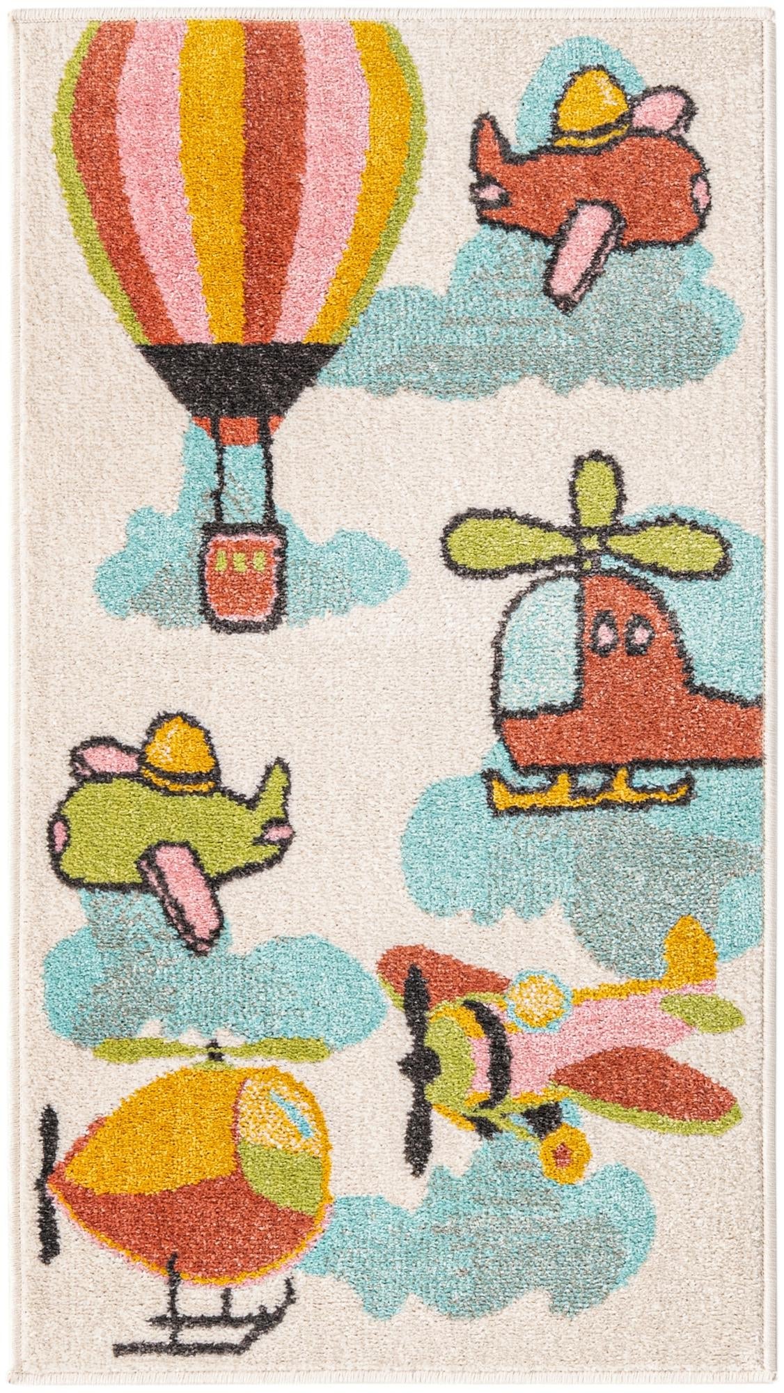 Playful Patterns Collection Area Rug -  Splatter Runner Multi  lifestyle 16