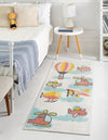 Playful Patterns Collection Area Rug -  Splatter Runner Multi  lifestyle 20