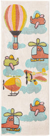 Wonder Tykes Collection Area Rug -  Splatter Runner Multi  lifestyle 29