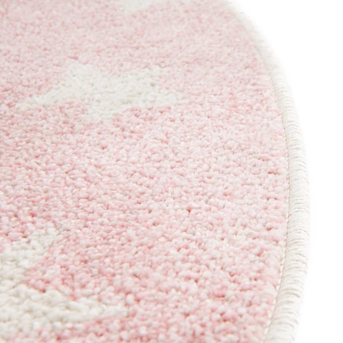 Playful Patterns Collection Area Rug -  Mosaic Round Pink  lifestyle 161